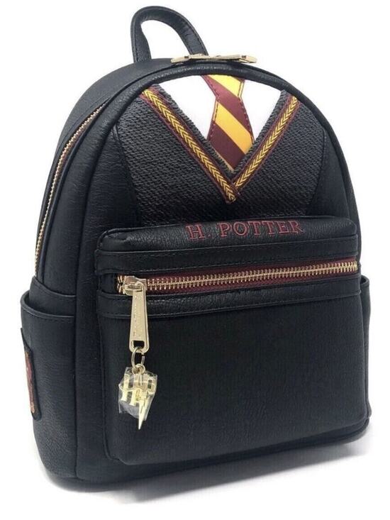 Loungefly Harry Potter Mini Backpack Uniform Cosplay Robe Tie NWT Gryffindor